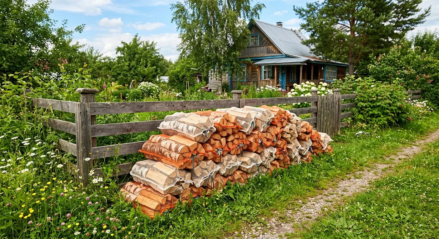 Дрова для дачи в Кургане