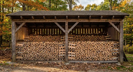 Укладка дров в Кургане, проспект Каминная, 17